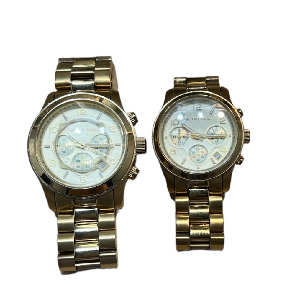 Men and women Michael Kors watch set in good condition!
